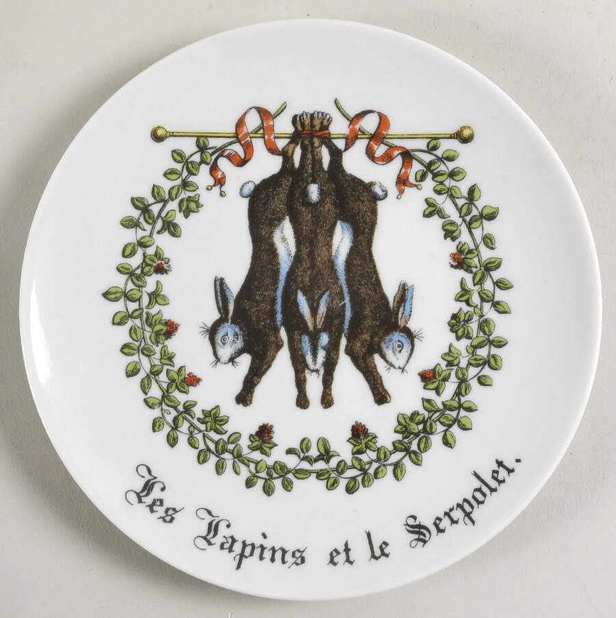 Chambord Coupe Salad Plate by Porcelaine d'Auteuil-1