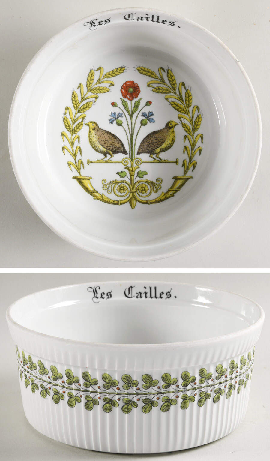 Chambord 8" Souffle by Porcelaine d'Auteuil-1