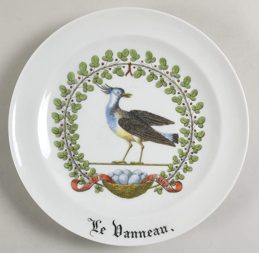 Chambord Luncheon Plate by Porcelaine d'Auteuil-1