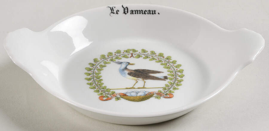 Chambord 6" Shirred Egg Dish by Porcelaine d'Auteuil-1