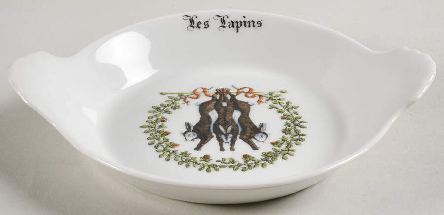 Chambord 6" Shirred Egg Dish by Porcelaine d'Auteuil-1