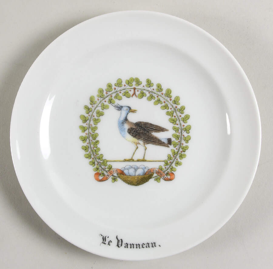 Chambord Bread & Butter Plate by Porcelaine d'Auteuil-1