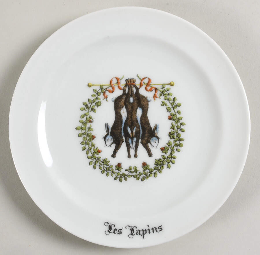 Chambord Bread & Butter Plate by Porcelaine d'Auteuil-1