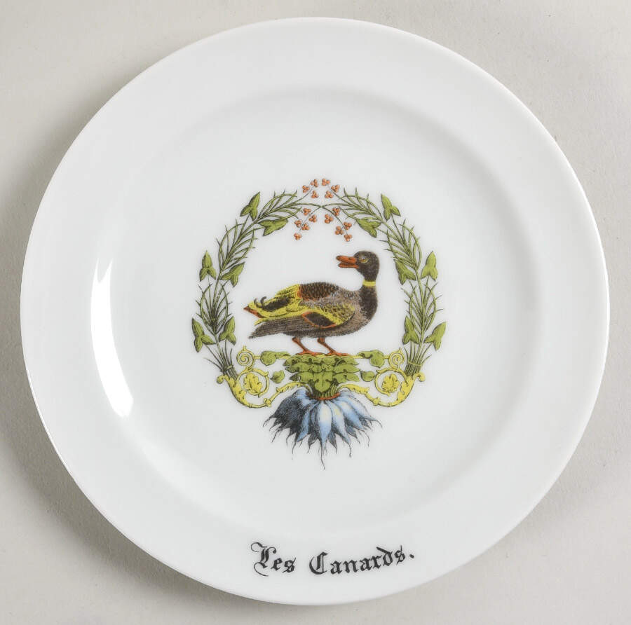 Chambord Bread & Butter Plate by Porcelaine d'Auteuil-1