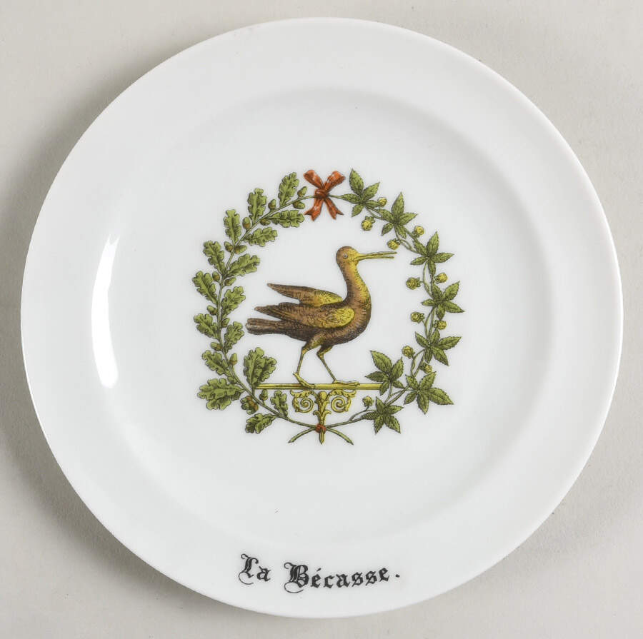 Chambord Bread & Butter Plate by Porcelaine d'Auteuil-1