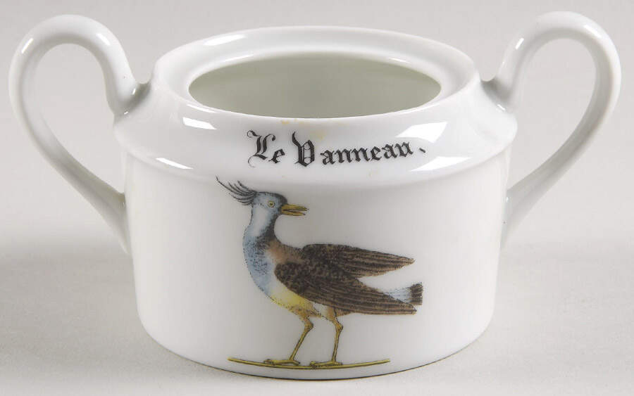 Chambord Sugar Bowl No Lid by Porcelaine d'Auteuil-1