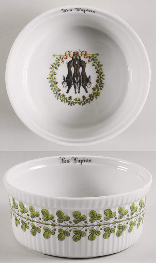 Chambord 6" Souffle by Porcelaine d'Auteuil-1