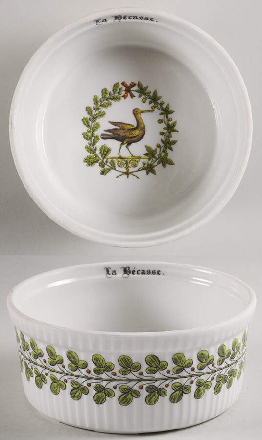 Chambord 6" Souffle by Porcelaine d'Auteuil-1