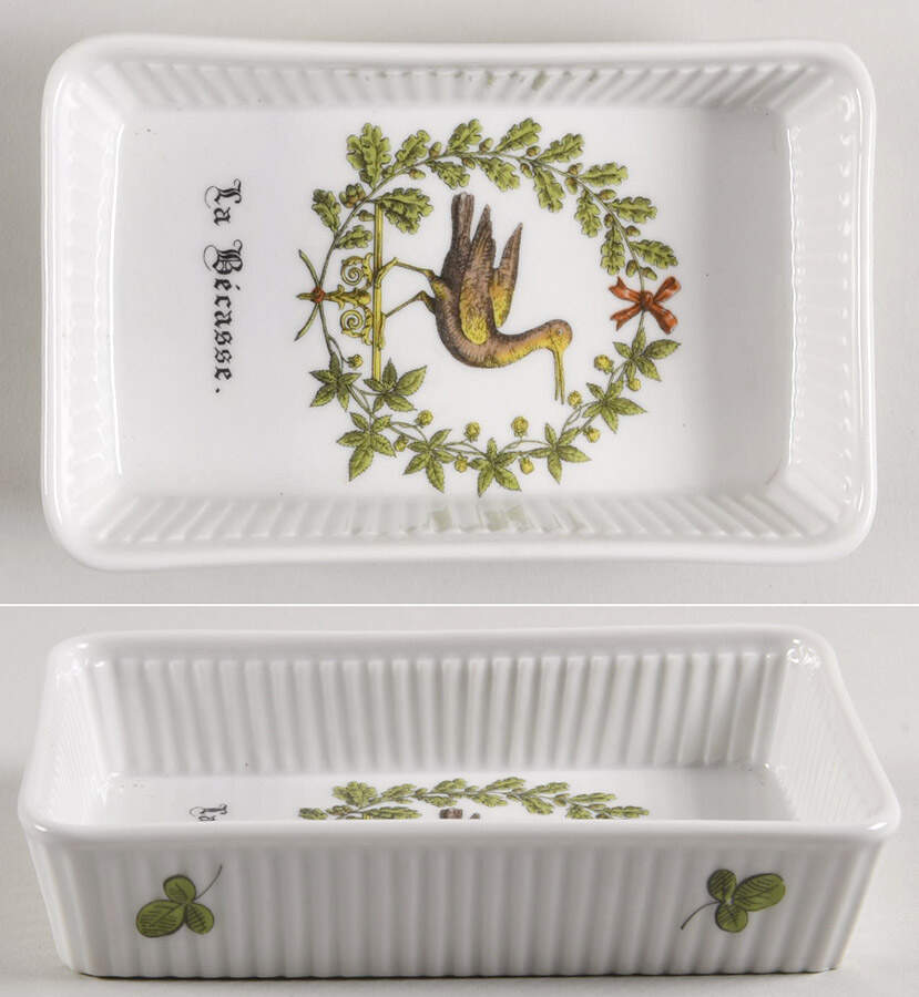 Chambord Rectangular Dish by Porcelaine d'Auteuil-1