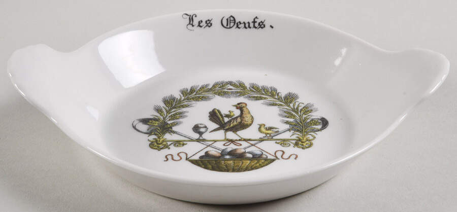 Chambord 6" Shirred Egg Dish by Porcelaine d'Auteuil-1