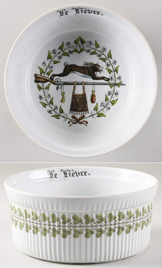 Chambord 8" Souffle by Porcelaine d'Auteuil-1