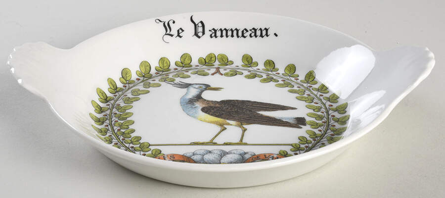 Chambord 8" Shirred Egg Dish by Porcelaine d'Auteuil-1