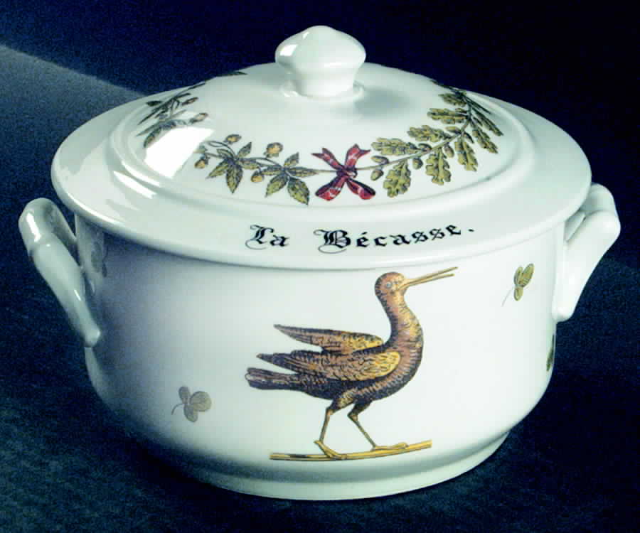 Chambord 2 Qt Round Covered Casserole by Porcelaine d'Auteuil-1