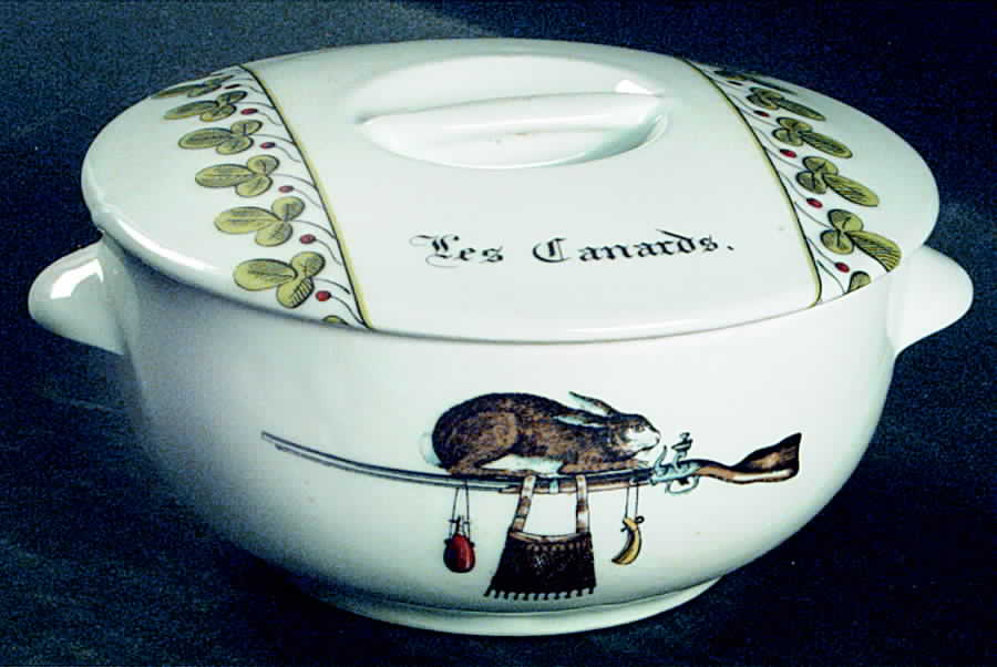 Chambord Individual Casserole & Lid by Porcelaine d'Auteuil-1