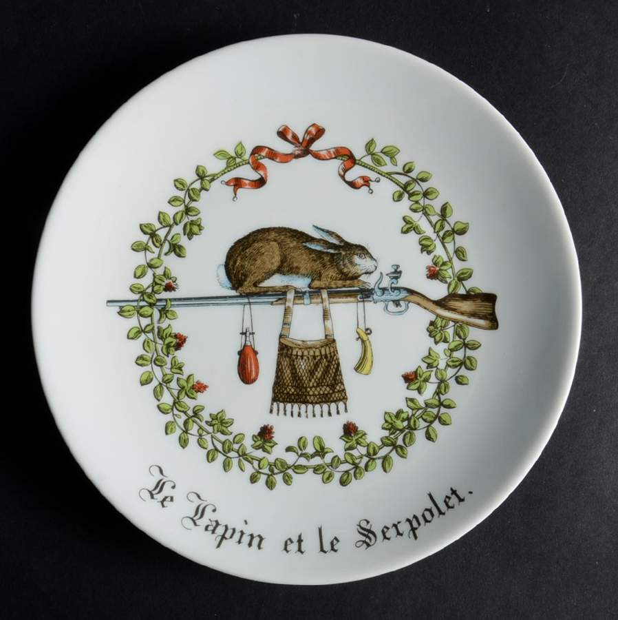 Chambord Coupe Salad Plate by Porcelaine d'Auteuil-1