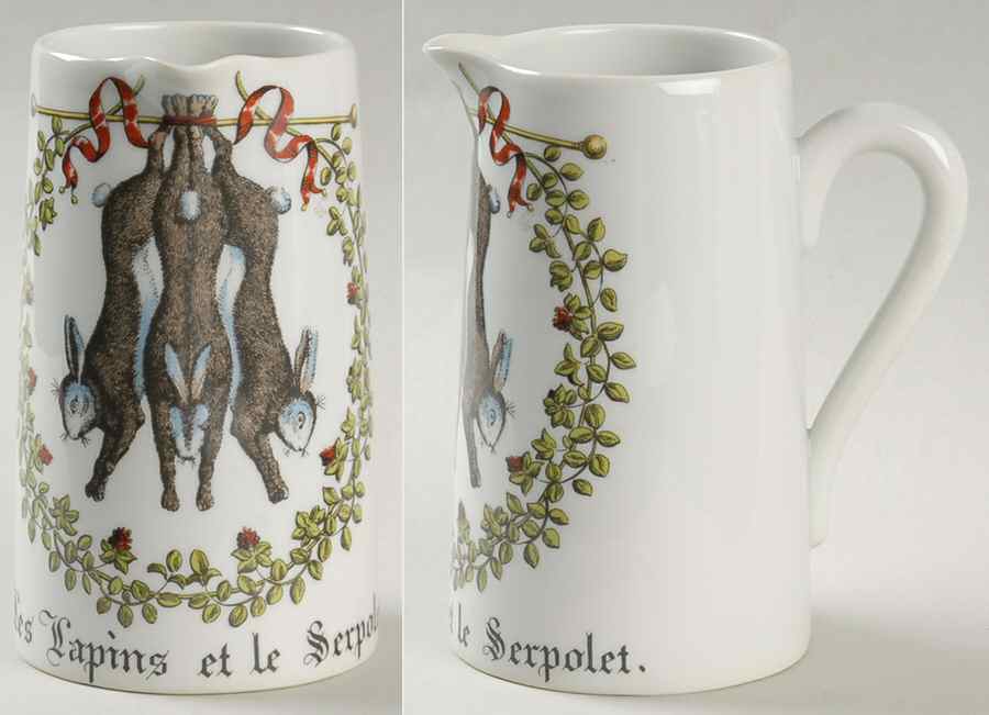 Chambord 20 Oz Pitcher by Porcelaine d'Auteuil-1
