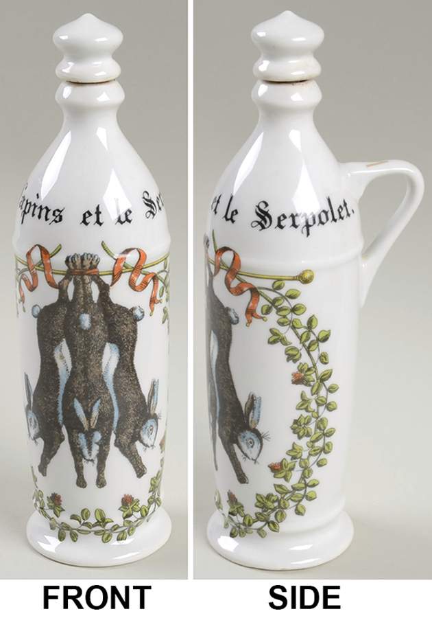 Chambord Vinegar Cruet and Stopper by Porcelaine d'Auteuil-1