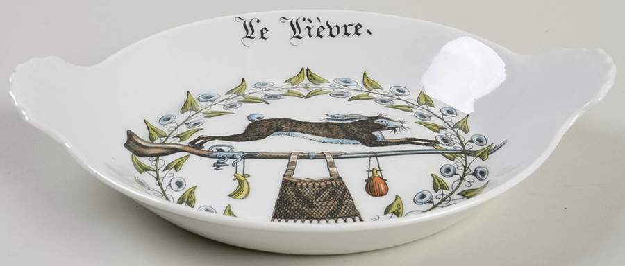 Chambord 8" Shirred Egg Dish by Porcelaine d'Auteuil-1