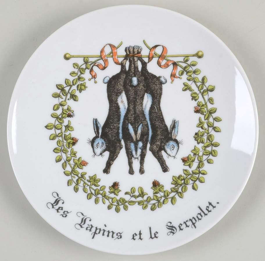 Chambord Coupe Luncheon Plate by Porcelaine d'Auteuil-1
