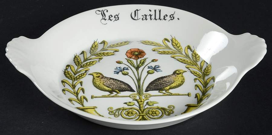 Chambord 8" Shirred Egg Dish by Porcelaine d'Auteuil-1