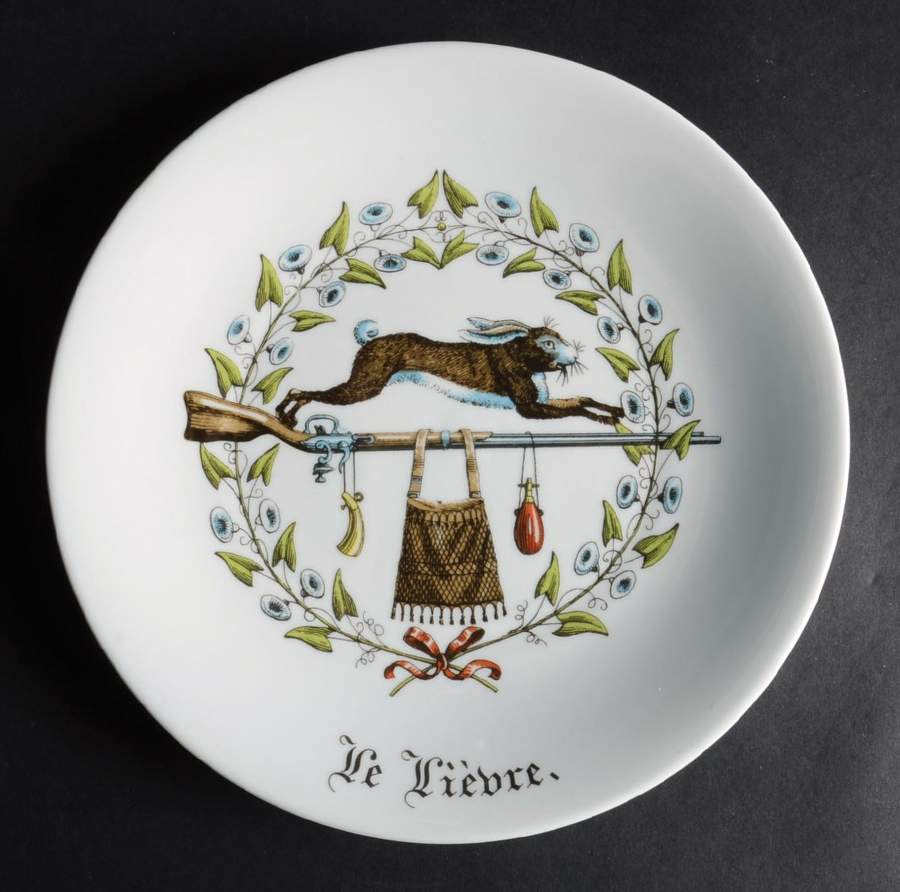 Chambord Coupe Luncheon Plate by Porcelaine d'Auteuil-1