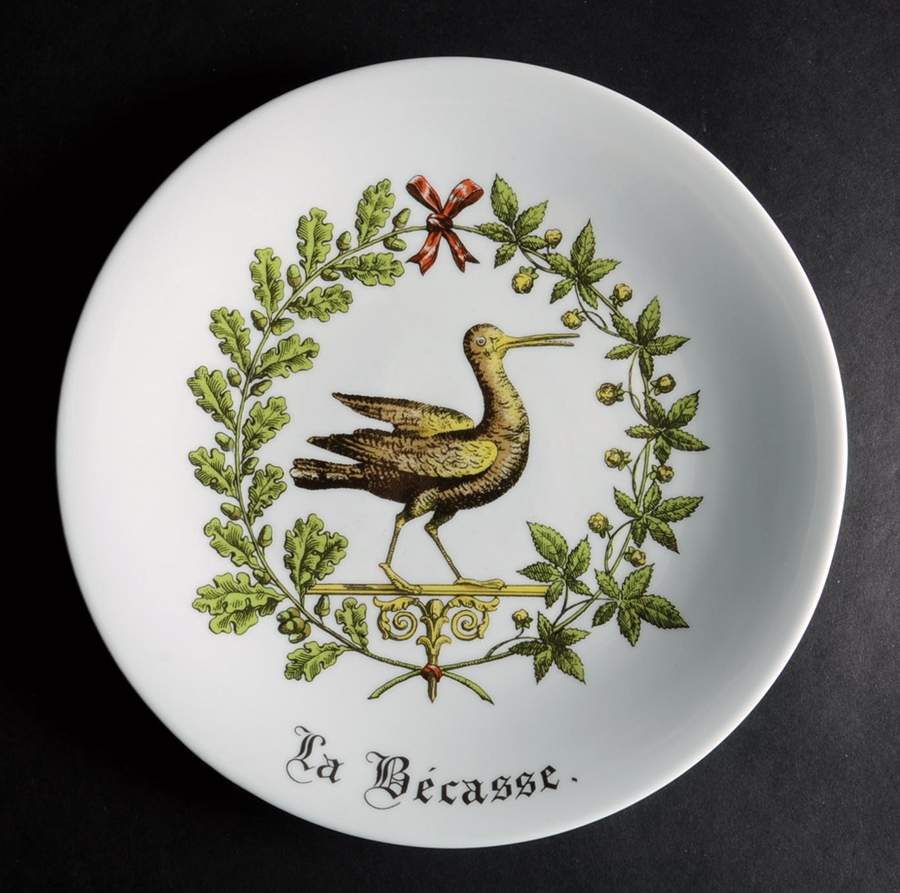 Chambord Coupe Luncheon Plate by Porcelaine d'Auteuil-1
