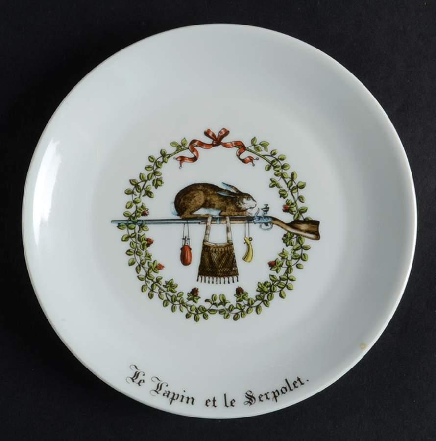 Chambord Coupe Bread & Butter Plate by Porcelaine d'Auteuil-1