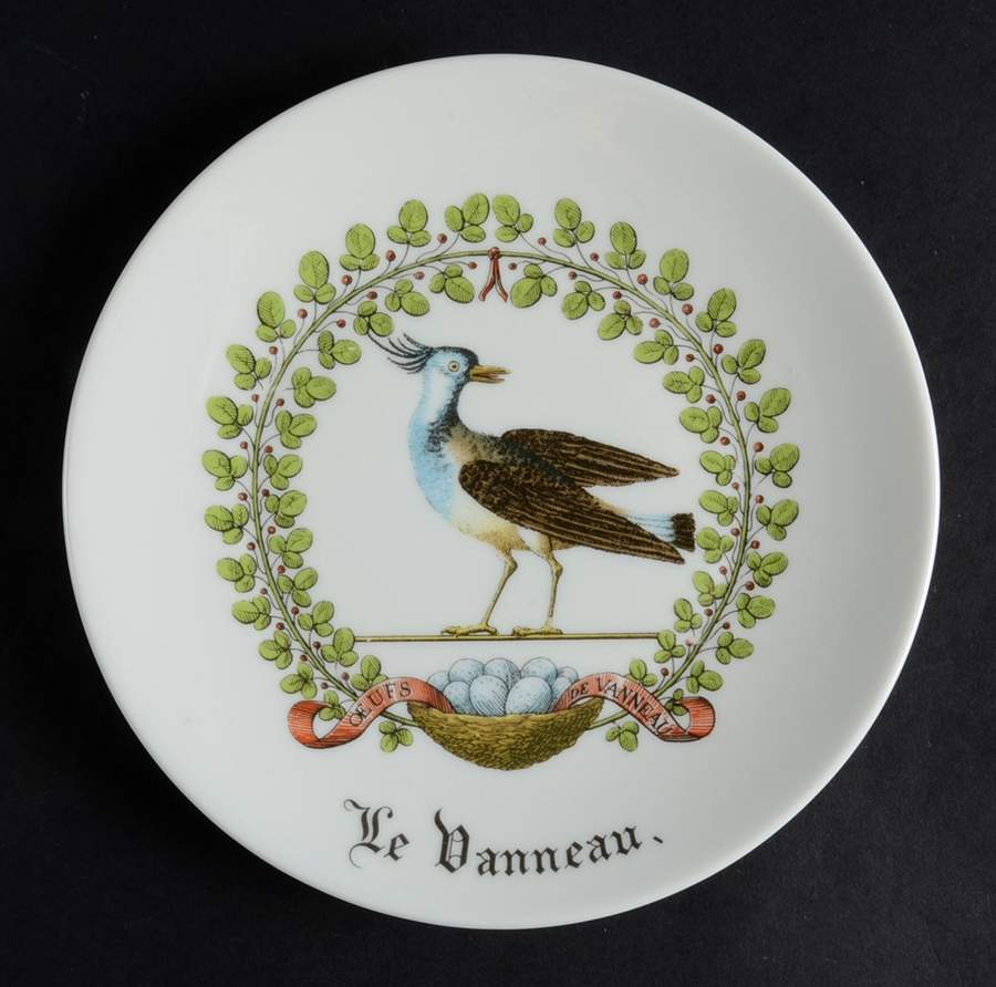 Chambord Coupe Salad Plate by Porcelaine d'Auteuil-1