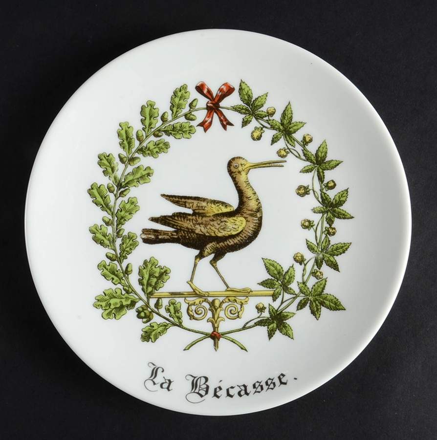 Chambord Coupe Salad Plate by Porcelaine d'Auteuil-1
