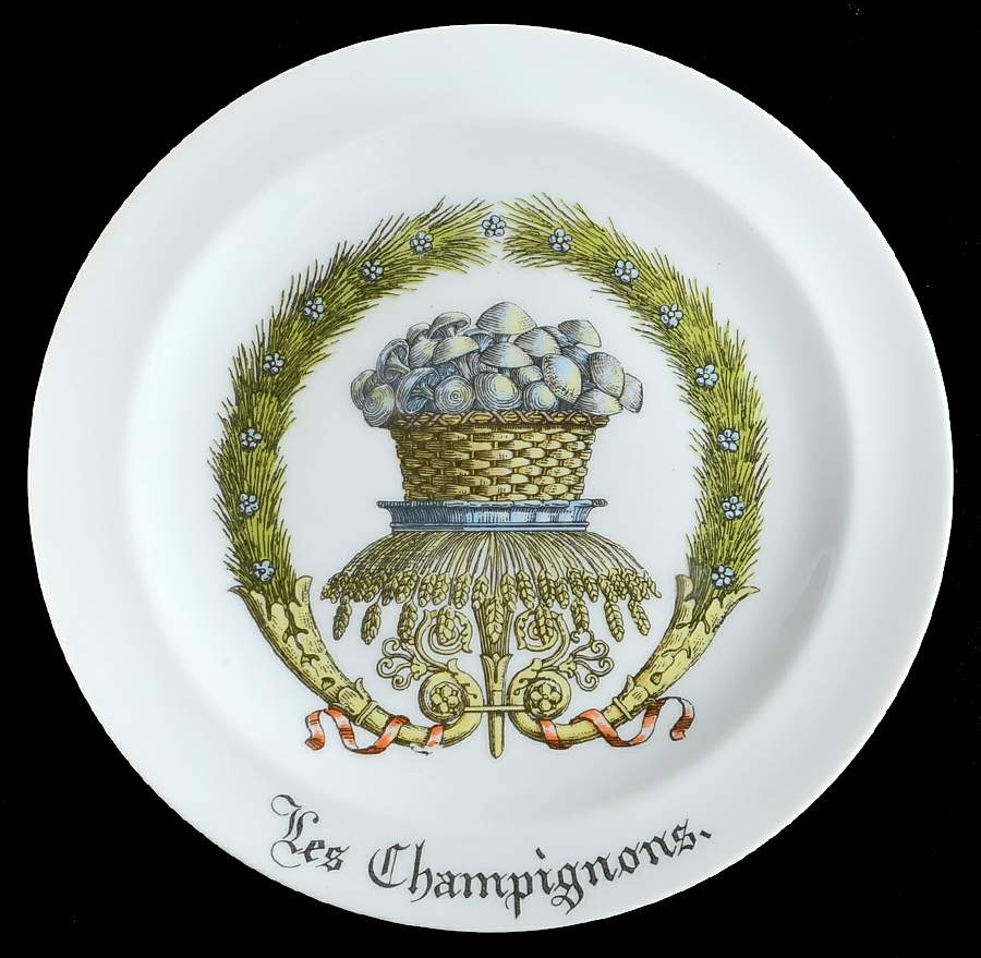 Chambord Salad Plate by Porcelaine d'Auteuil-1