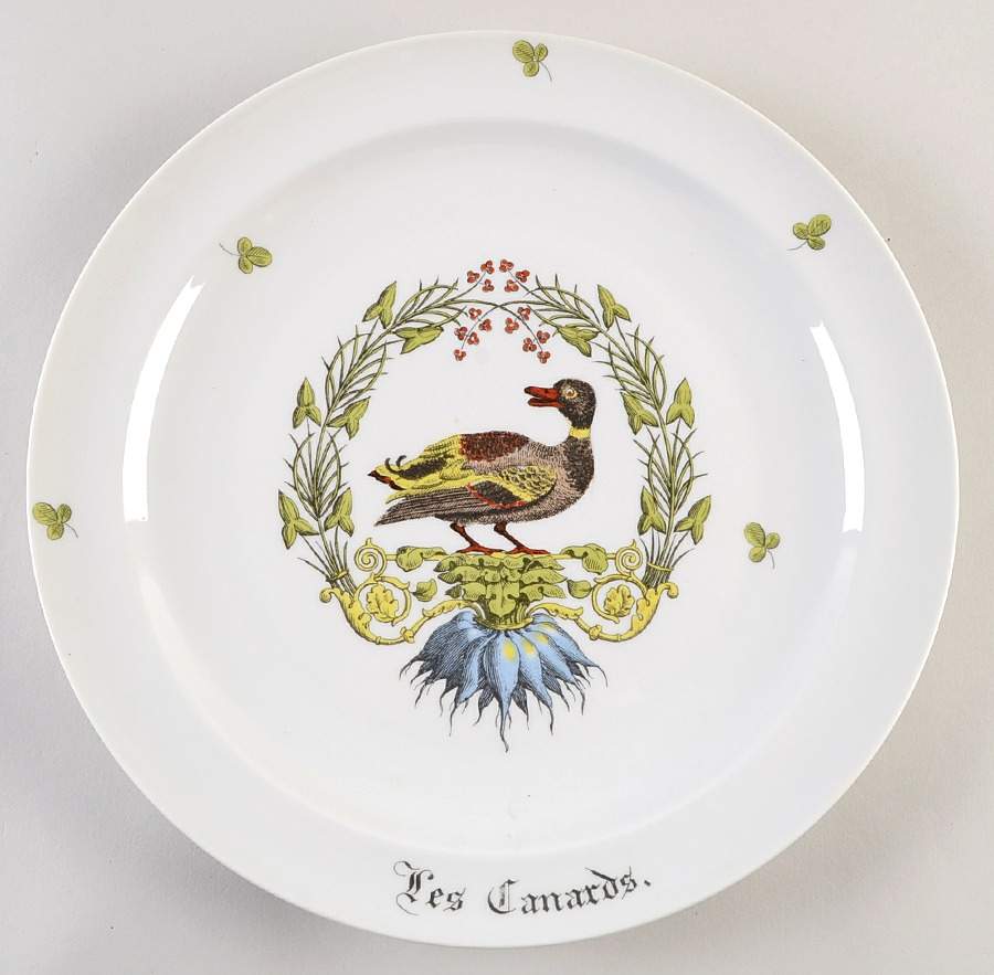 Chambord 12" Chop Plate (Round Platter) by Porcelaine d'Auteuil-1