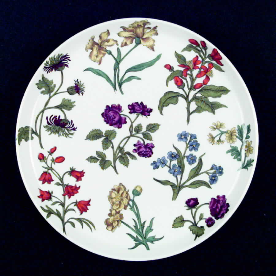 Herbier Salad Plate by Porcelaine De Paris-1