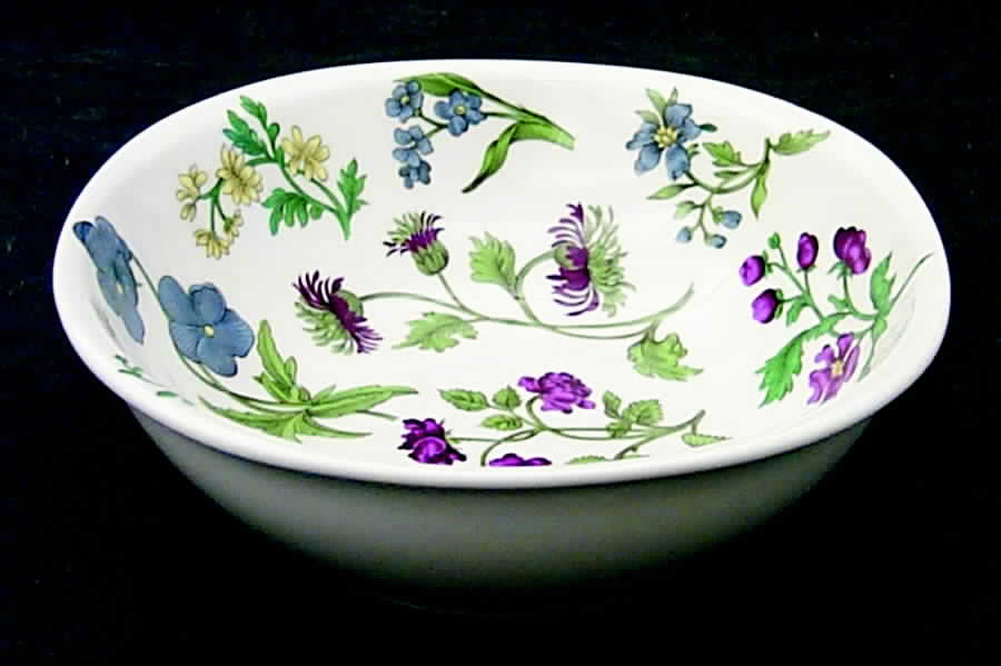 Herbier Square Cereal Bowl by Porcelaine De Paris-1