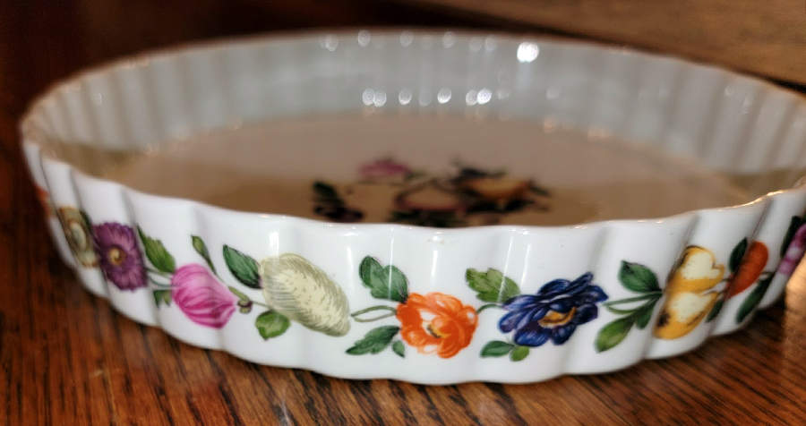 Les Quatre Saisons 9" Quiche by Porcelaine De Paris-1