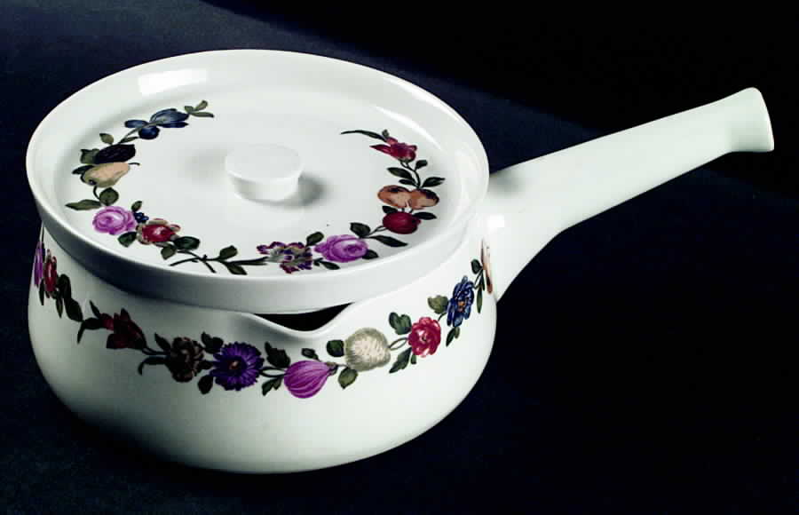 Les Quatre Saisons 1 Quart Saucepan & Lid by Porcelaine De Paris-1