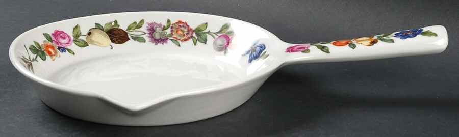 Les Quatre Saisons Small Open Skillet by Porcelaine De Paris-1