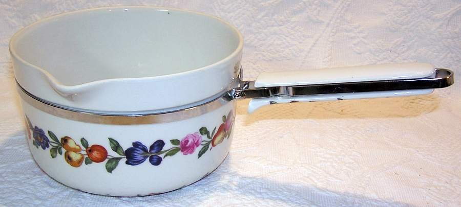 Les Quatre Saisons 1.5 Qt Open Saucepan by Porcelaine De Paris-1