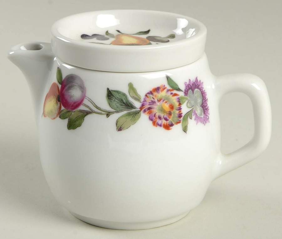 Les Quatre Saisons Individual Teapot & Lid by Porcelaine De Paris-1