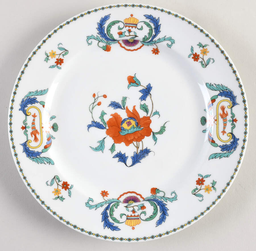 Pavot Dinner Plate by Porcelaine De Paris-1