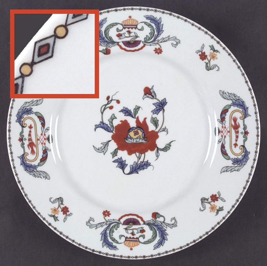 Pavot Dinner Plate by Porcelaine De Paris-1