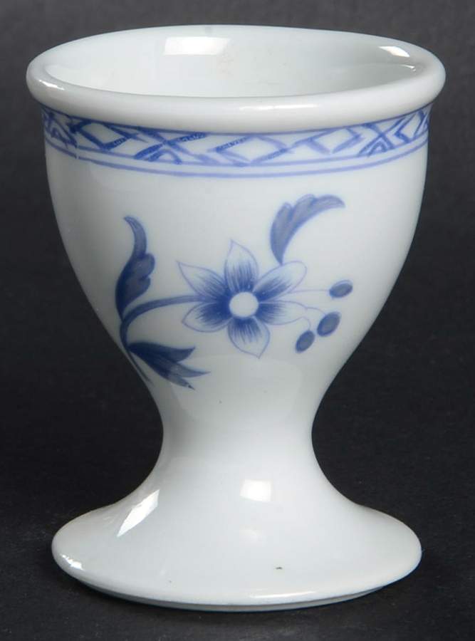 Vieux Chine Bleu Single Egg Cup by Porcelaine De Paris-1