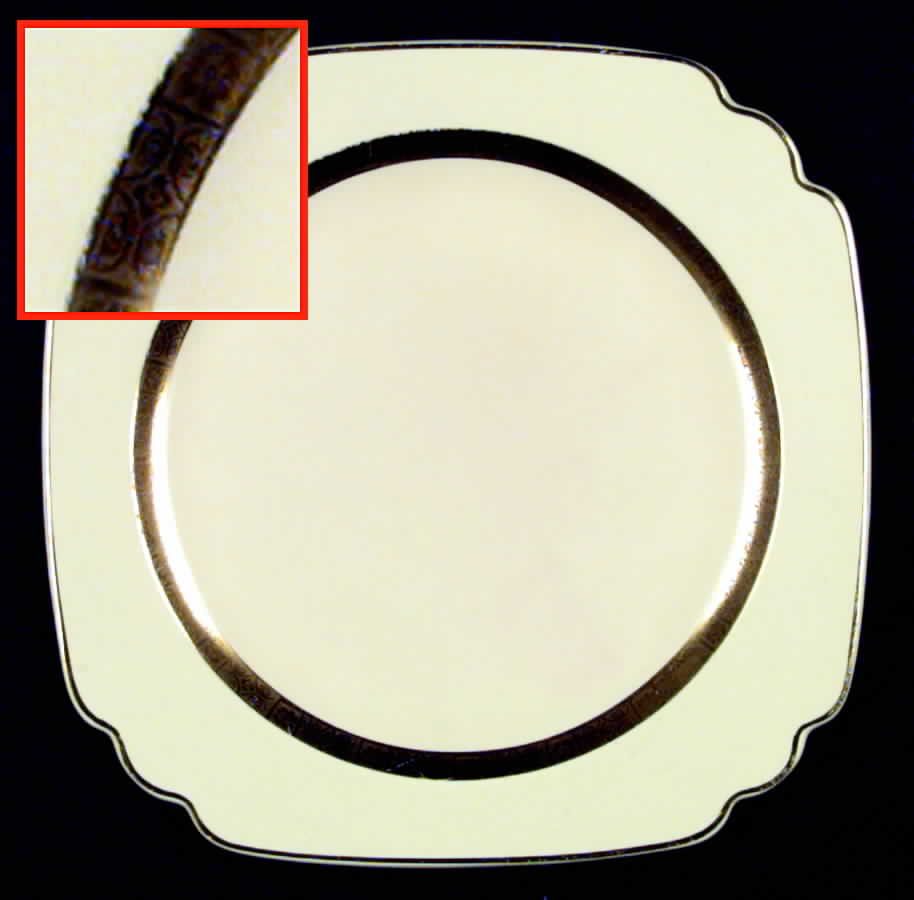 Royal Gold Dinner Plate by Pearl China -1