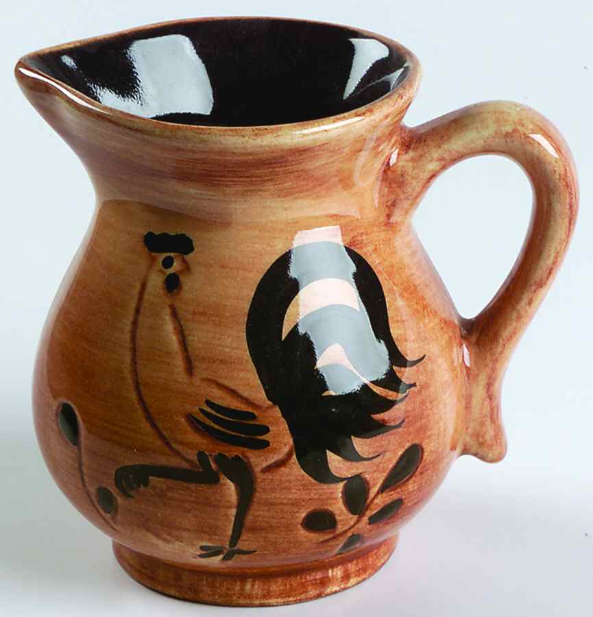 Black Rooster Creamer by Pennsbury-1