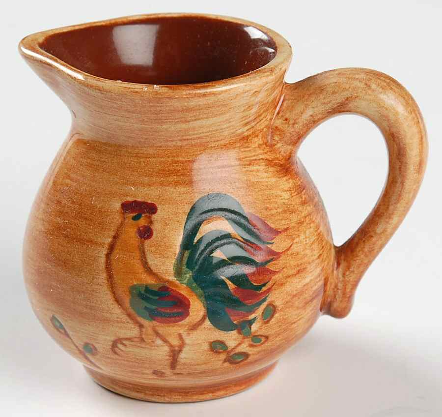 Red Rooster Miniature Pitcher by Pennsbury-1