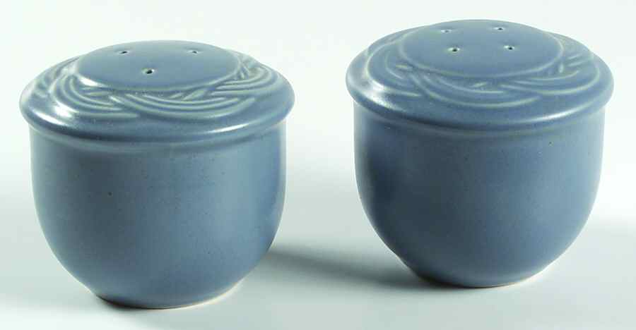 Acadia Bay Blue Salt & Pepper Set by Pfaltzgraff-1