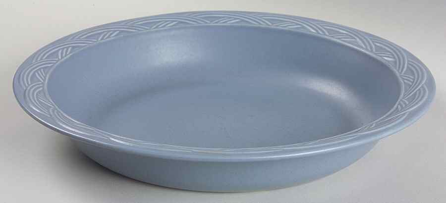Acadia Bay Blue 10" Pie Baking Plate by Pfaltzgraff-1