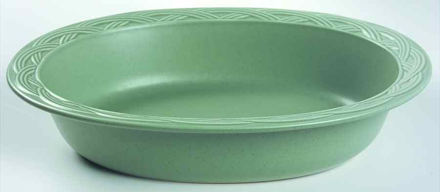 Acadia Cypress 11" Oval Baker by Pfaltzgraff-1