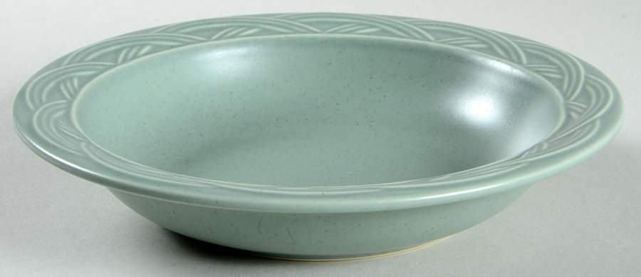 Acadia Cypress Rim Soup Bowl by Pfaltzgraff-1