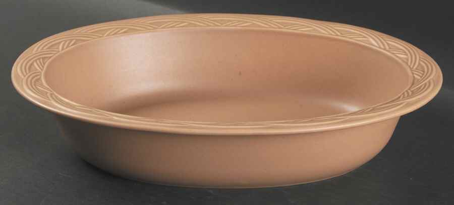 Acadia Sienna 11" Oval Baker by Pfaltzgraff-1