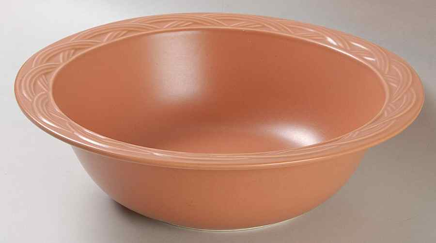 Acadia Sienna 9" Round Vegetable Bowl by Pfaltzgraff-1